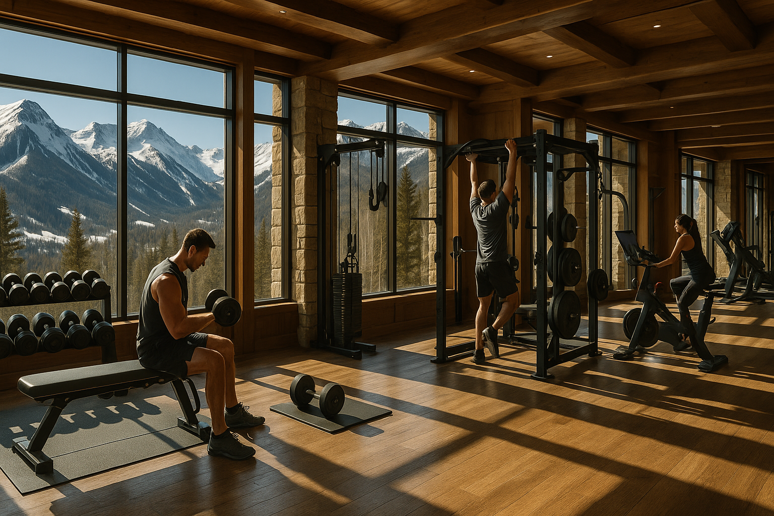 Best Hotel Gyms in Aspen and the Rockies for Strength and Altitude Performance