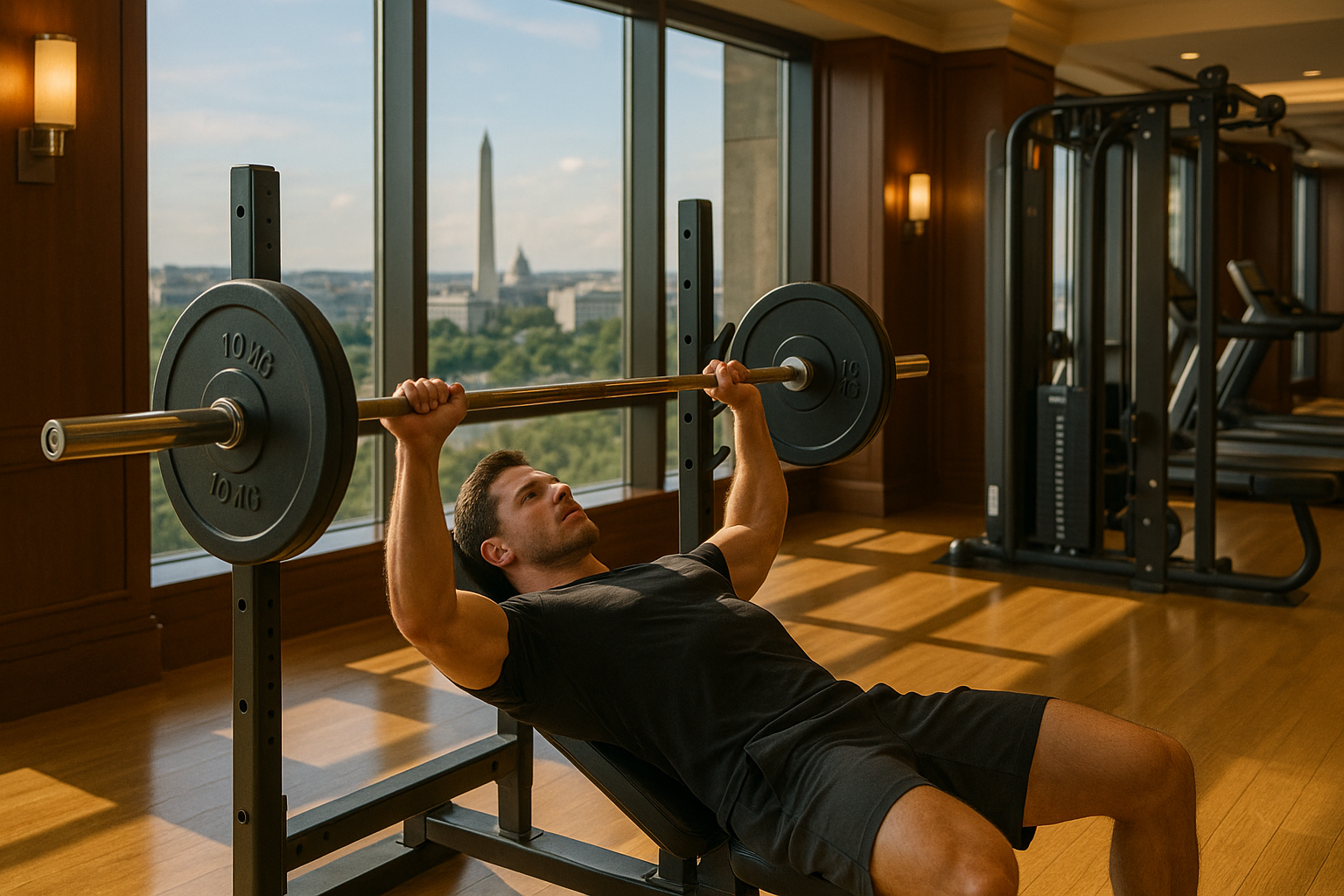 Best Hotel Gyms in Washington D.C. for Business and Fitness Travelers