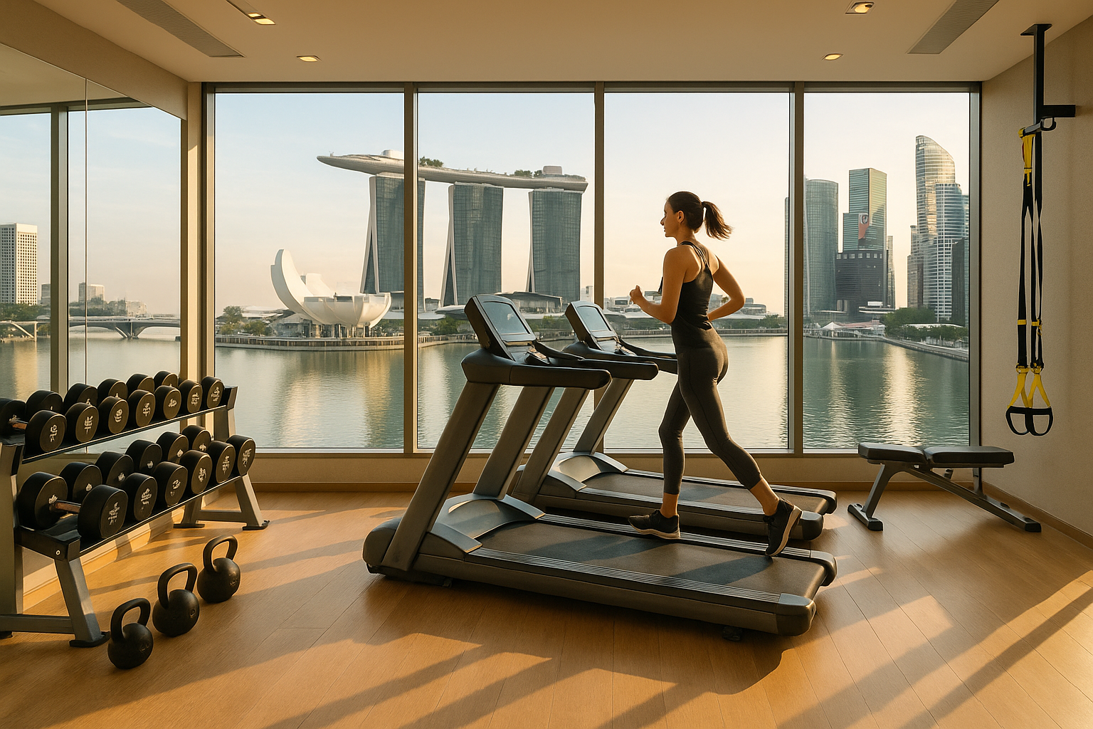Staying Fit in Singapore: Why Hotel Gyms Are Your Best Jet Lag Remedy