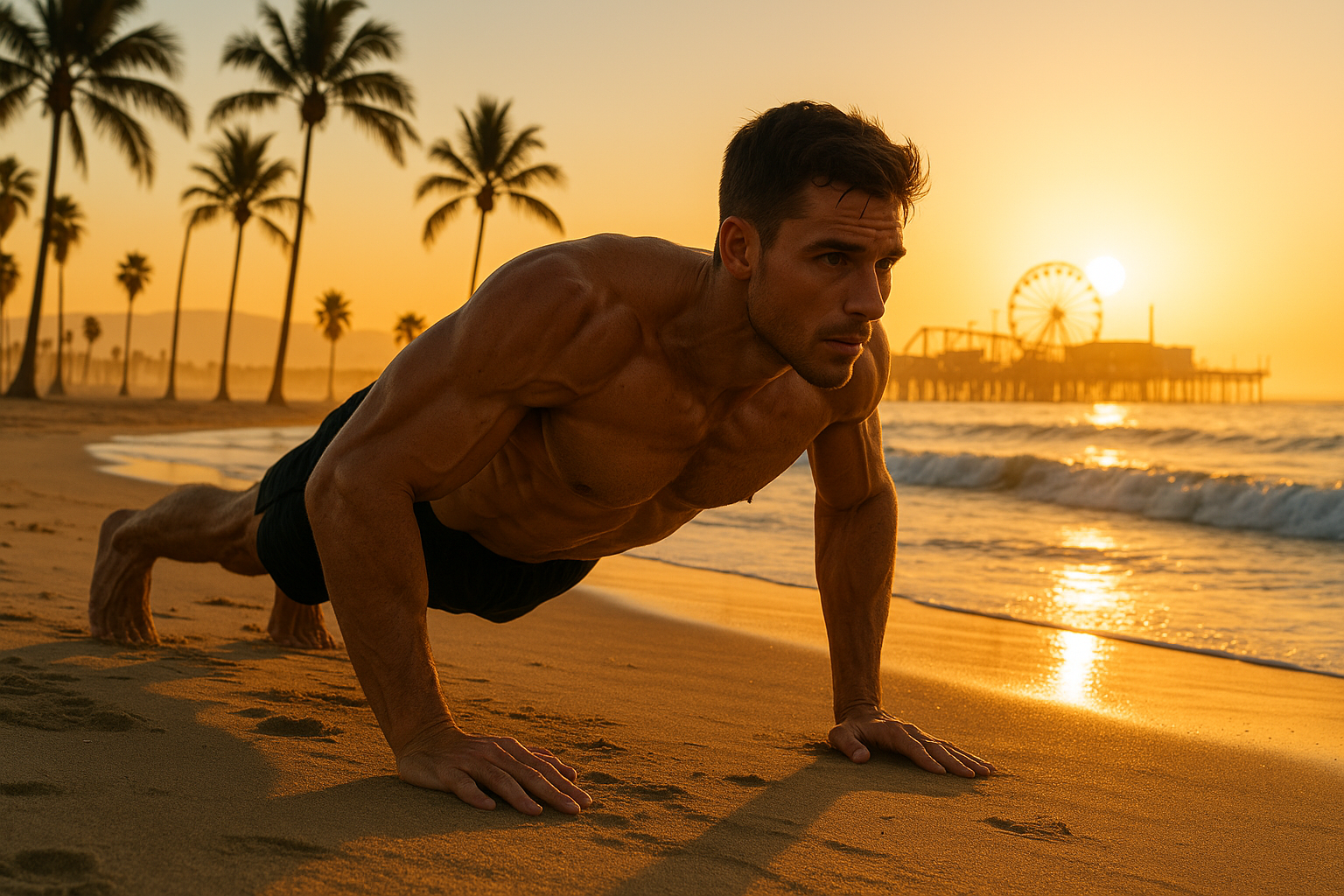 Top Beach Workouts in California